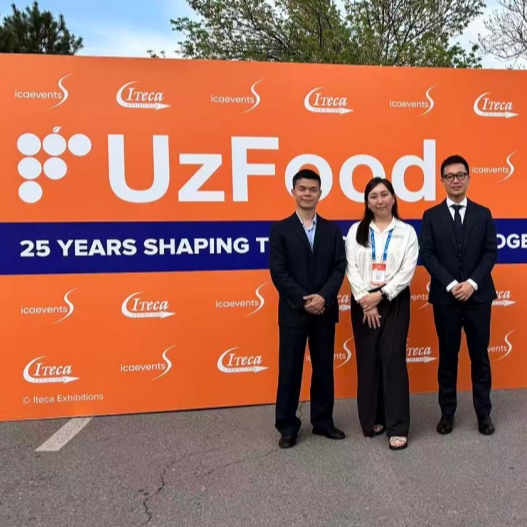 展会进行时｜绿新亮相乌兹别克斯坦食品展