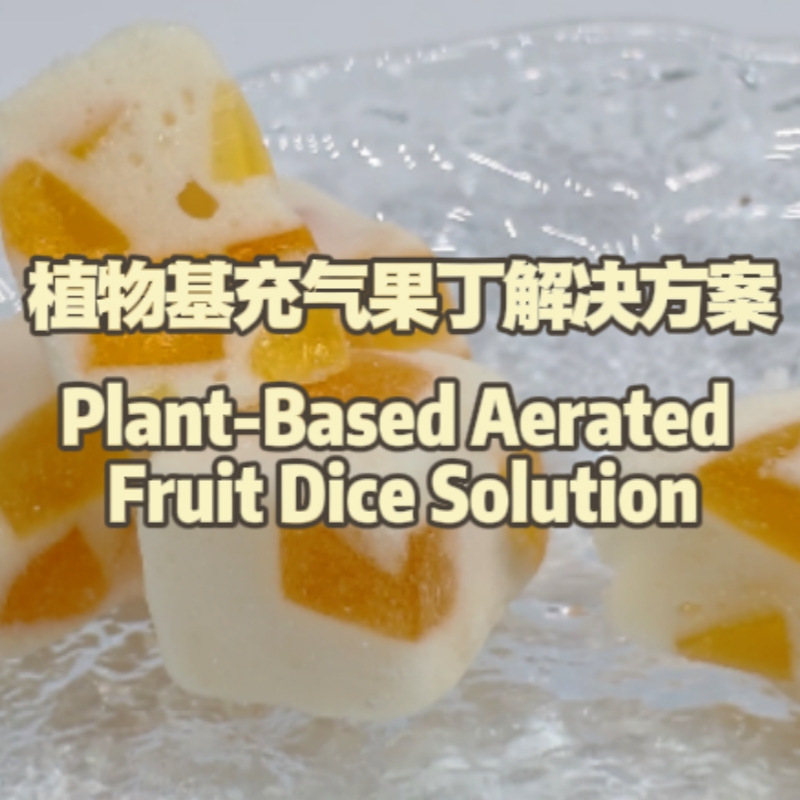 植物基充气果丁应用解决方案